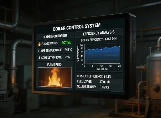 Hawk ICS boiler control system interface