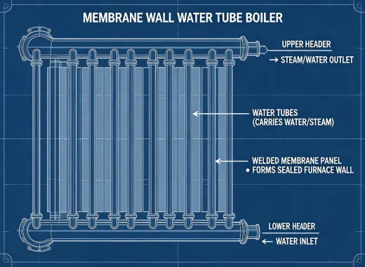 FlexTube water tube boiler design
